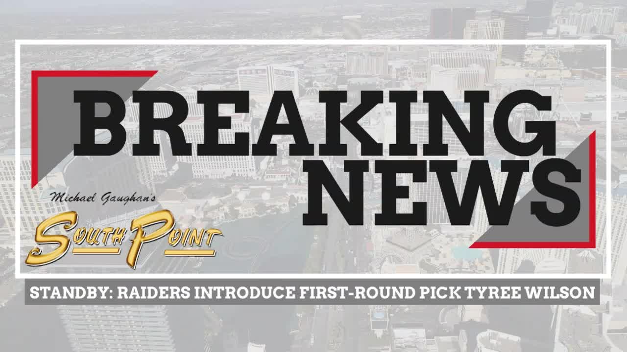 Raiders introduce first-round pick Tyree Wilson