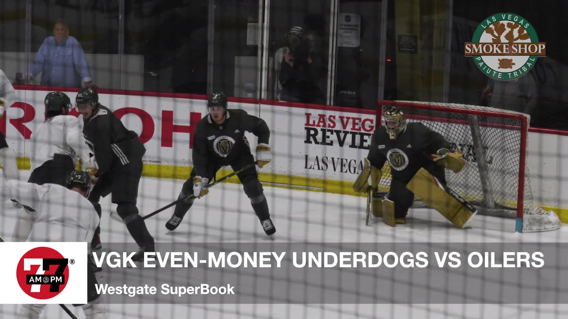 VGK Even-money underdogs vs Oilers