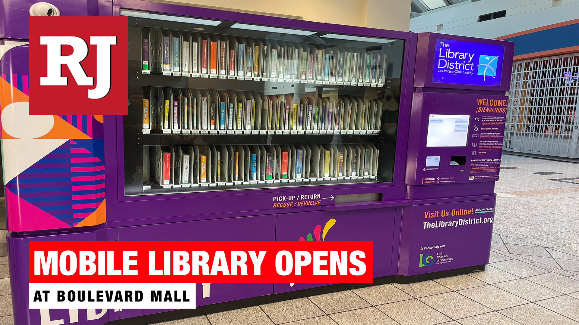 Mobile Library opening at Boulevard Mall
