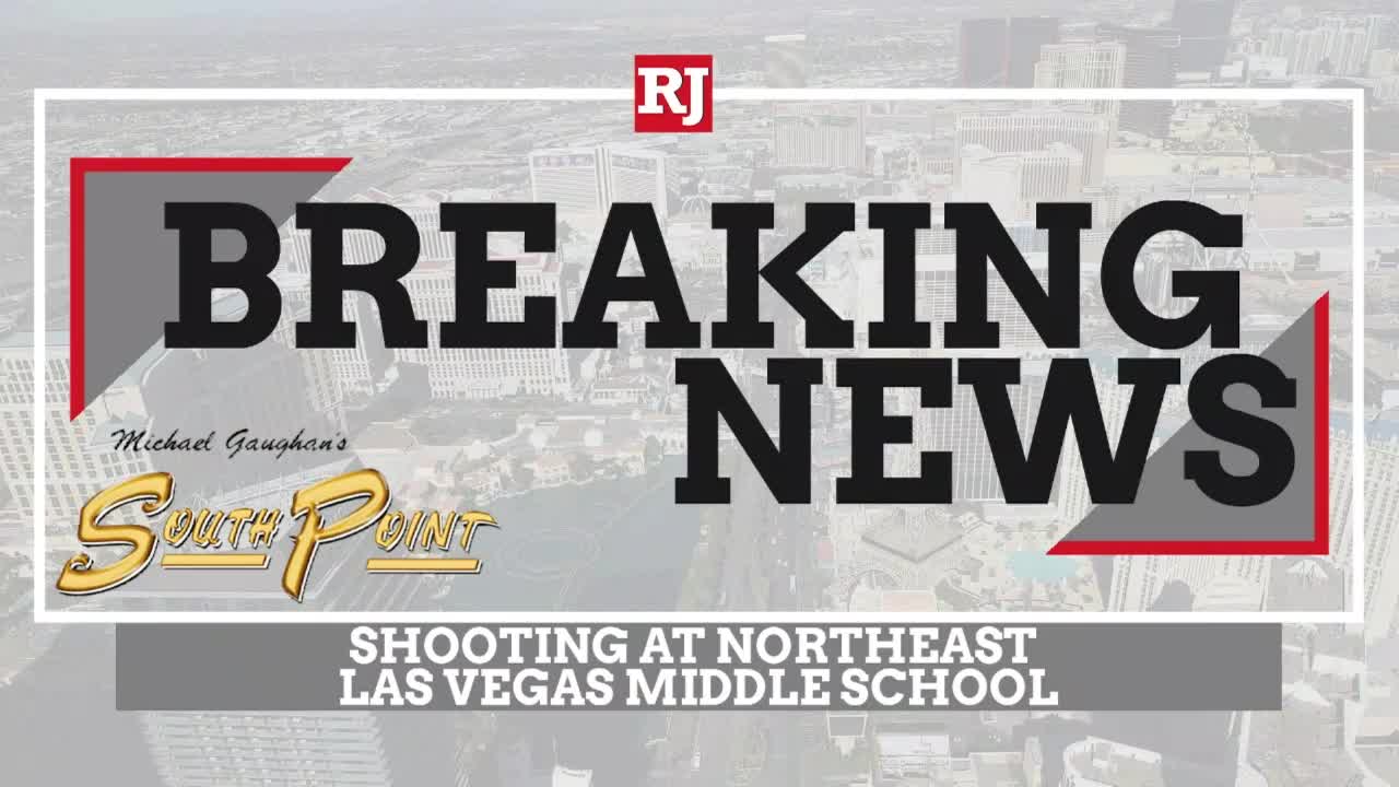 Police investigate shooting at a northeast Las Vegas middle school