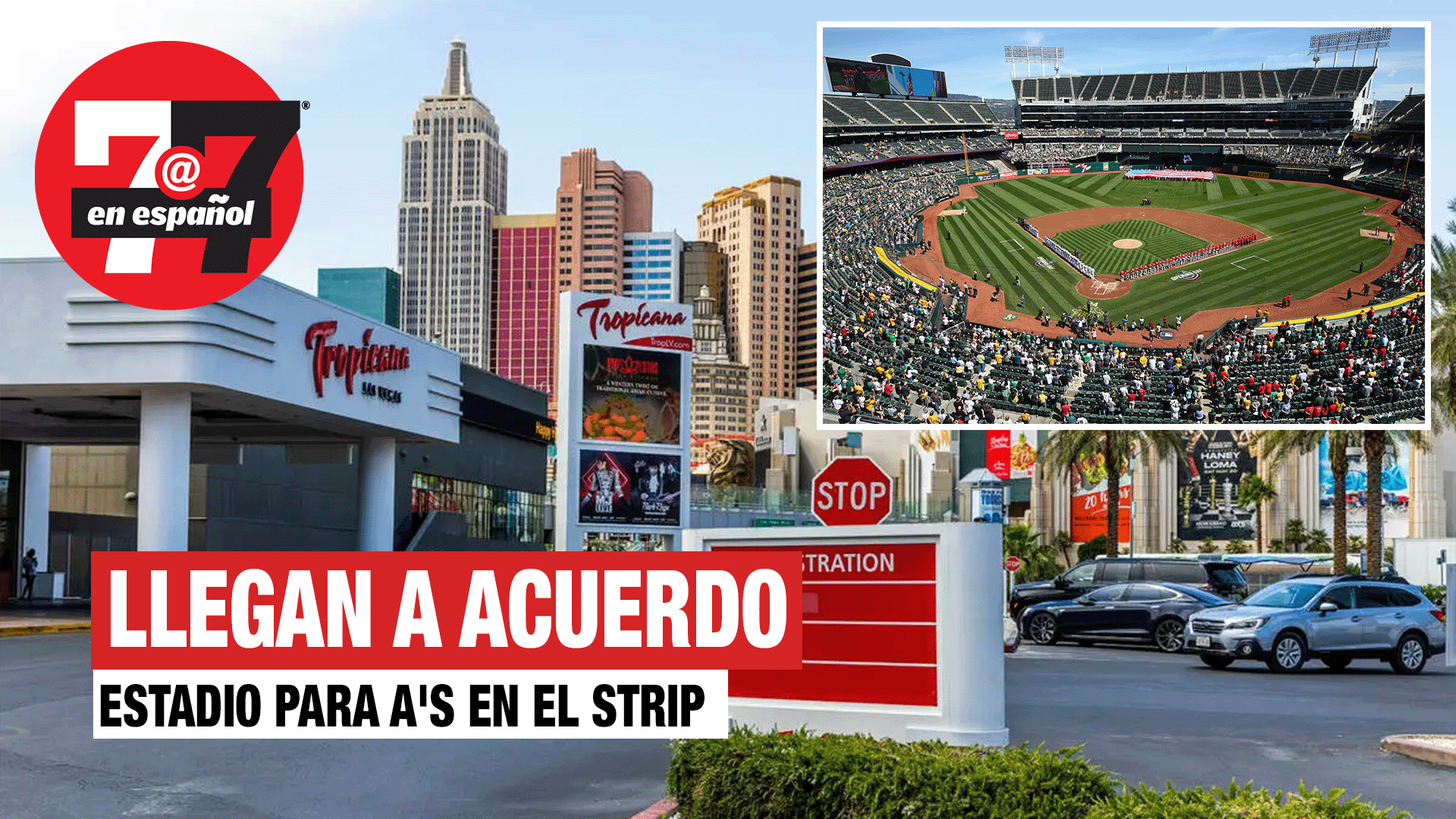 Noticias de Las Vegas | Nevada llega a acuerdo con A's para nuevo estadio en el Strip