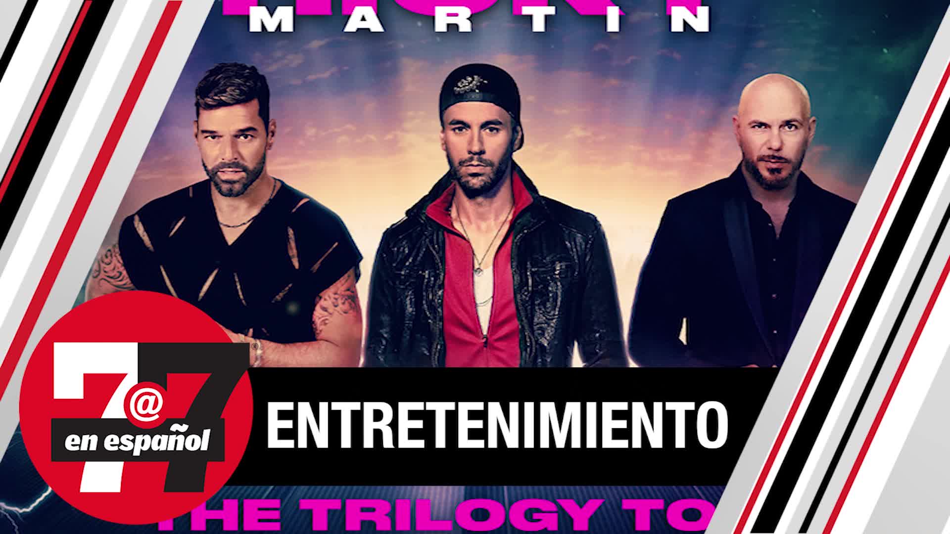 Enrique Iglesias, Ricky Martin y Pitbull en Las Vegas