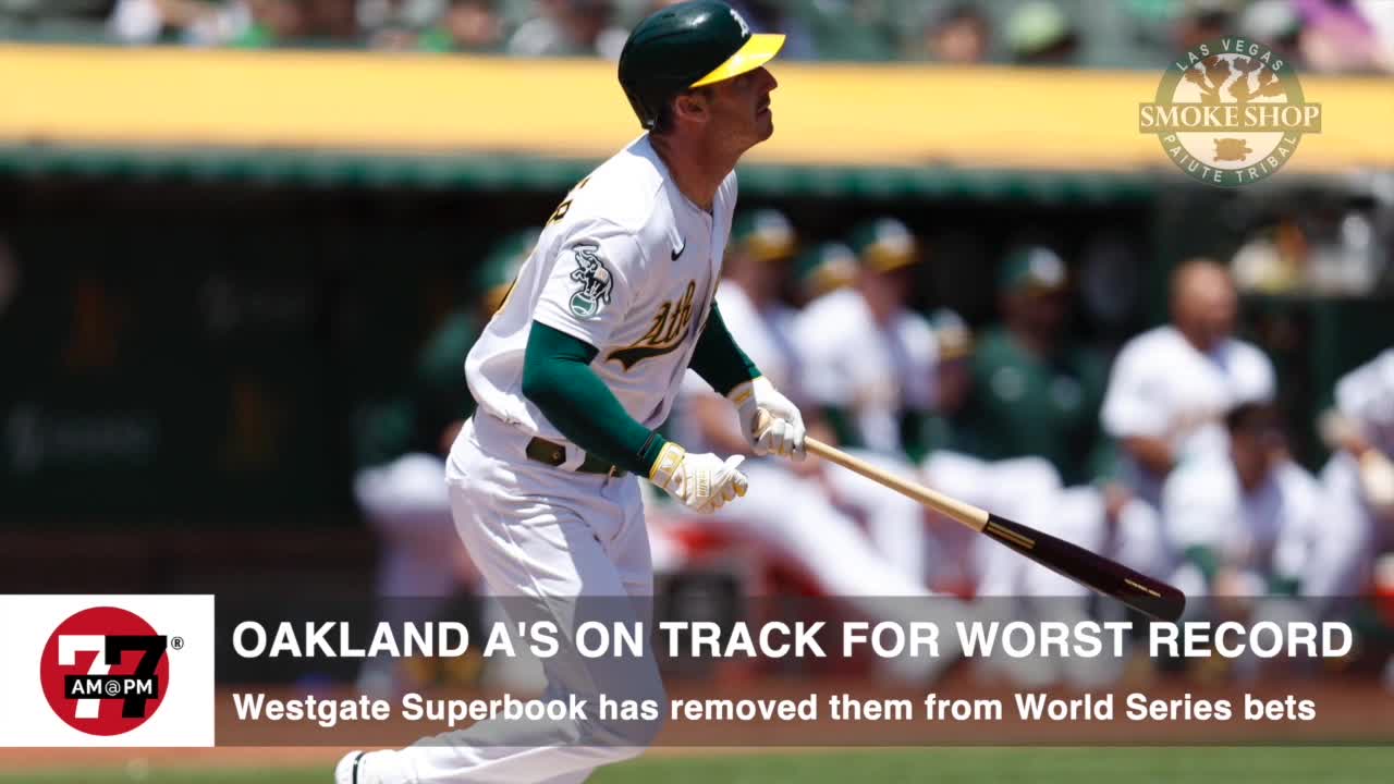 Oakland A's on track for worst record