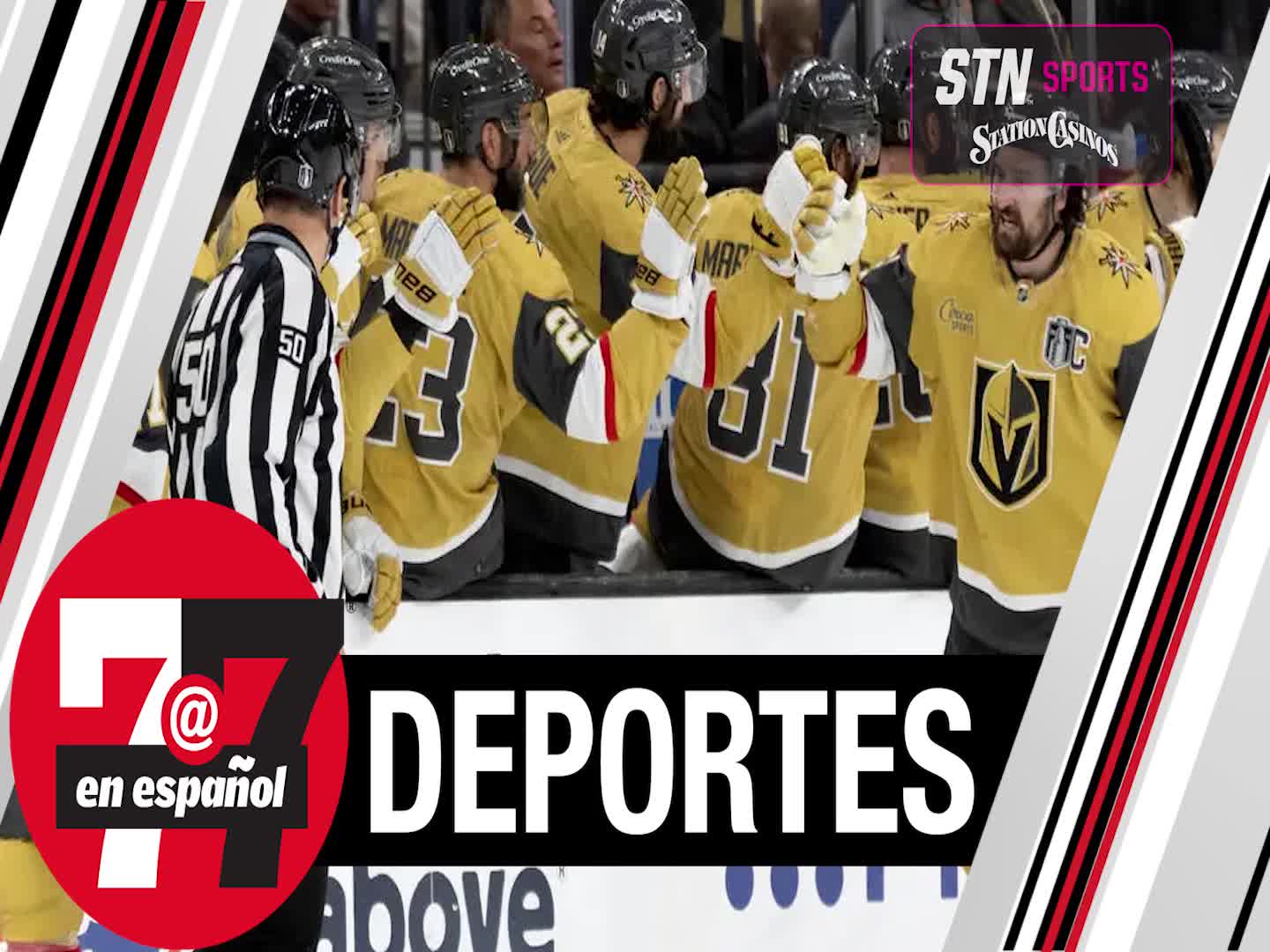 Golden Knights juegan el primer juego de la final