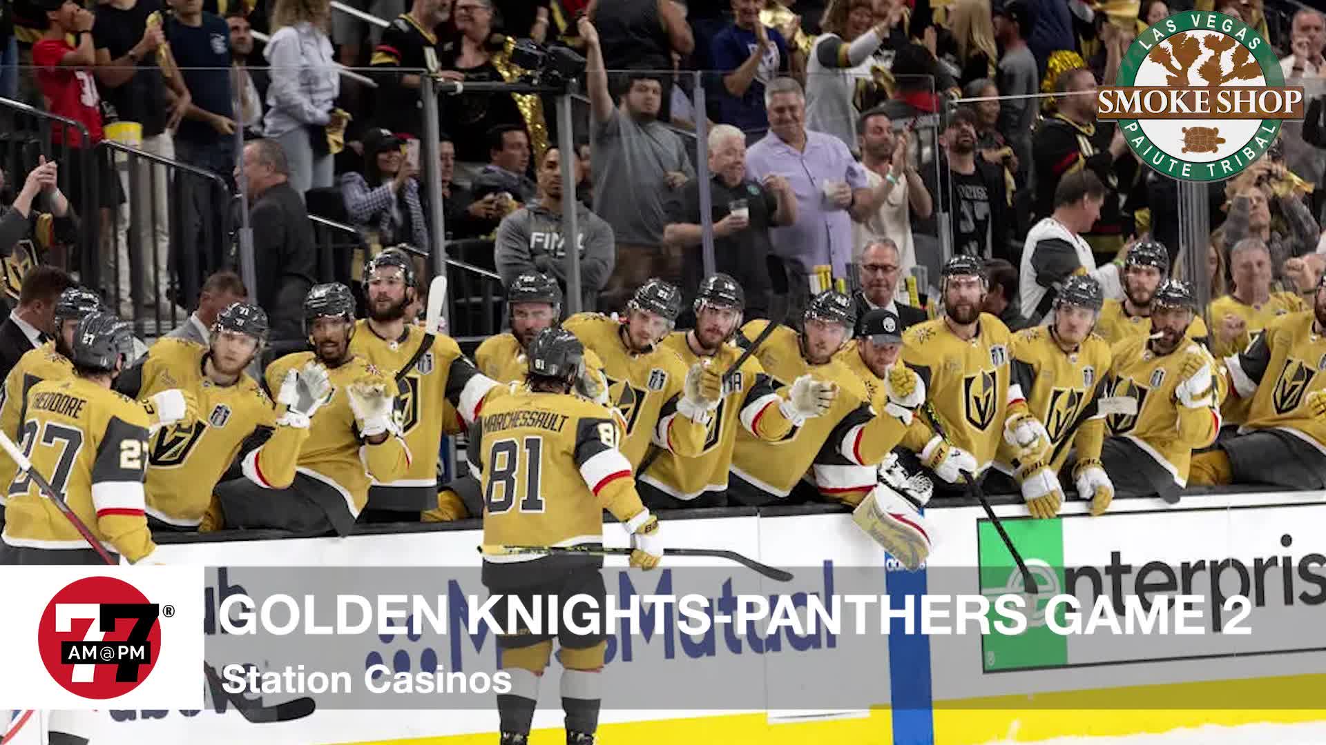 Golden Knights game 2 odds