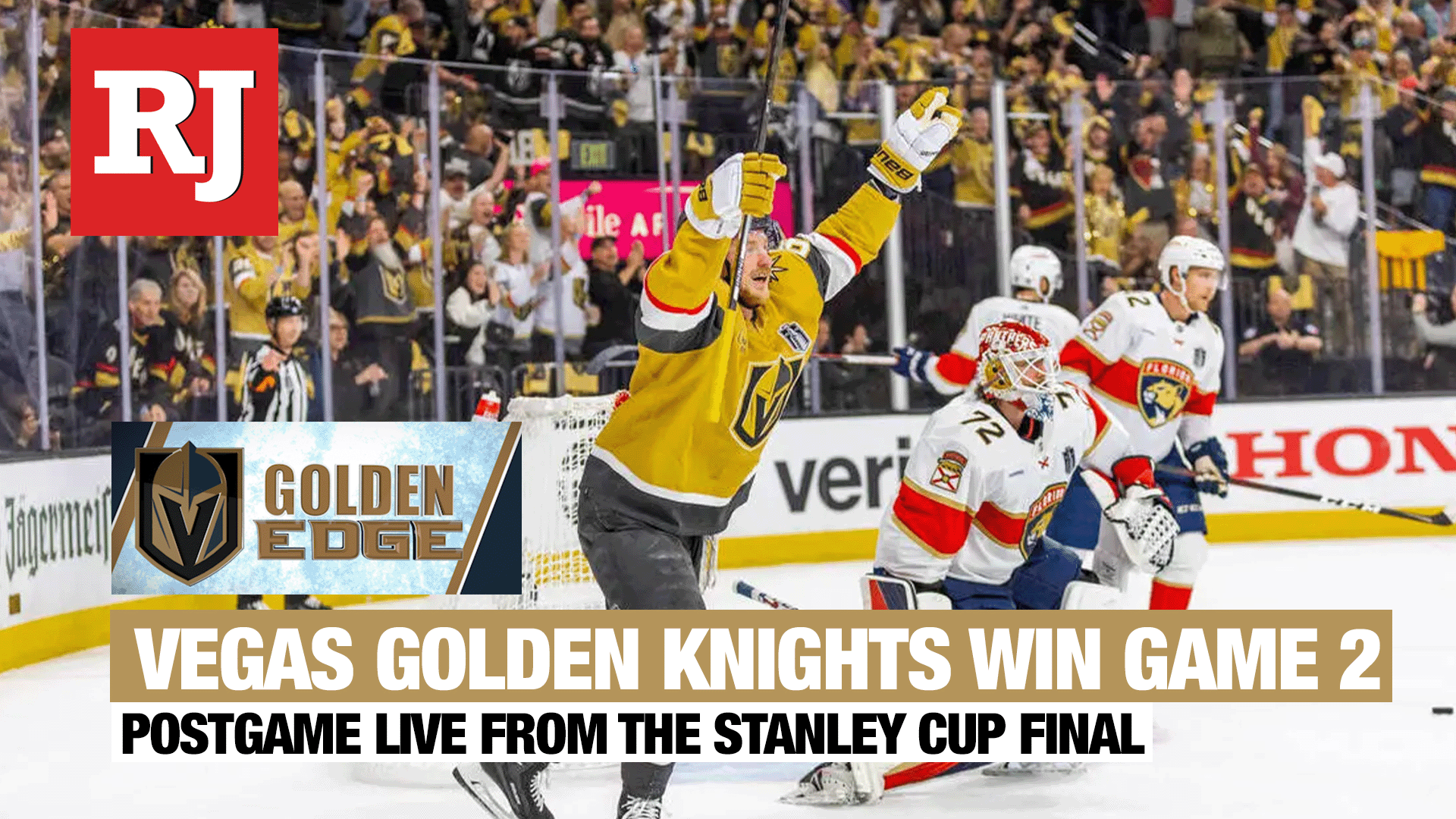 Vegas Golden Knights postgame live from Stanley Cup Final