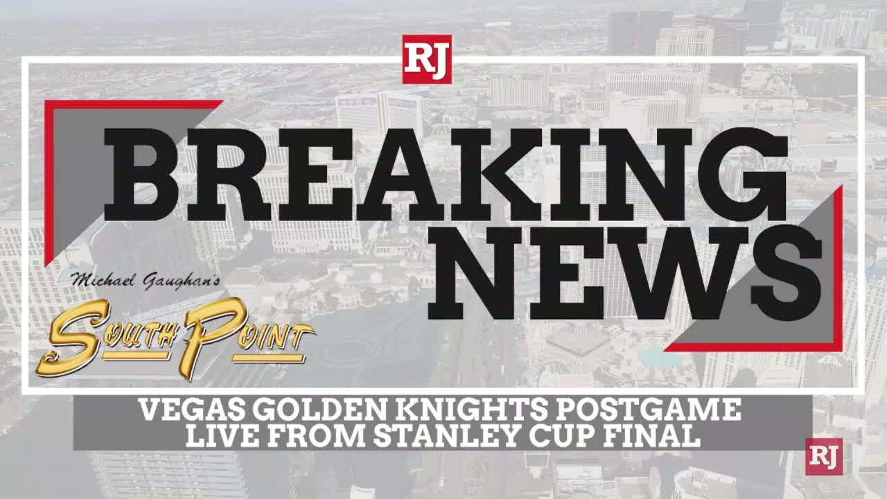 Vegas Golden Knights postgame live from Stanley Cup Final Game 3