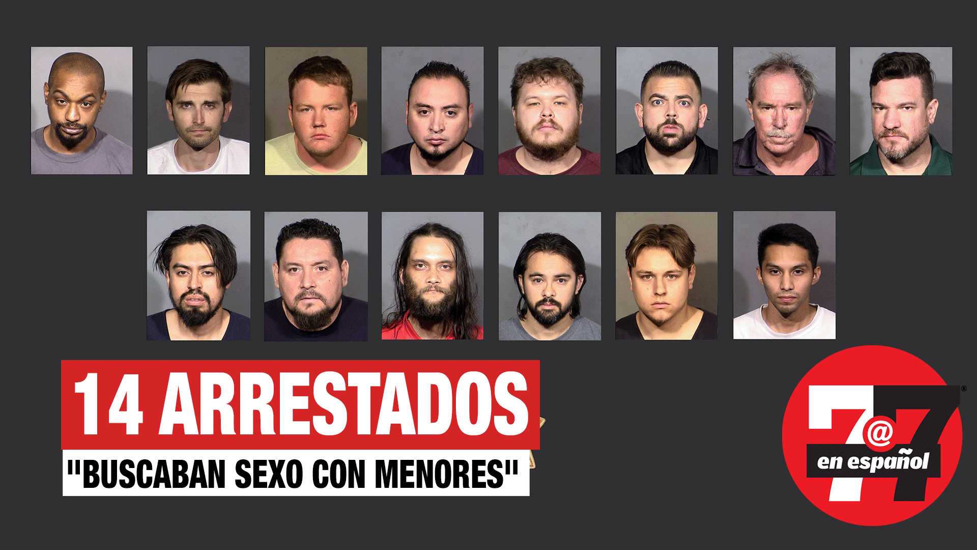 Noticias de Las Vegas | Policía: 14 arrestados buscaban sexo con menores