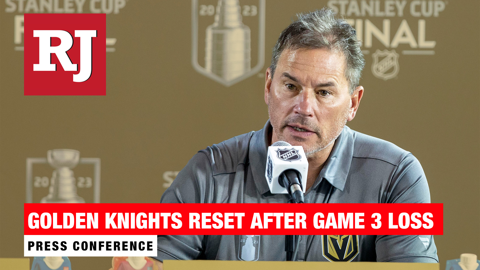 Golden Knights reset after game three loss