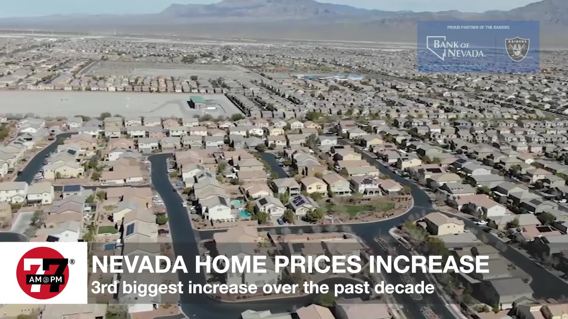 Nevada Home Prices Increase