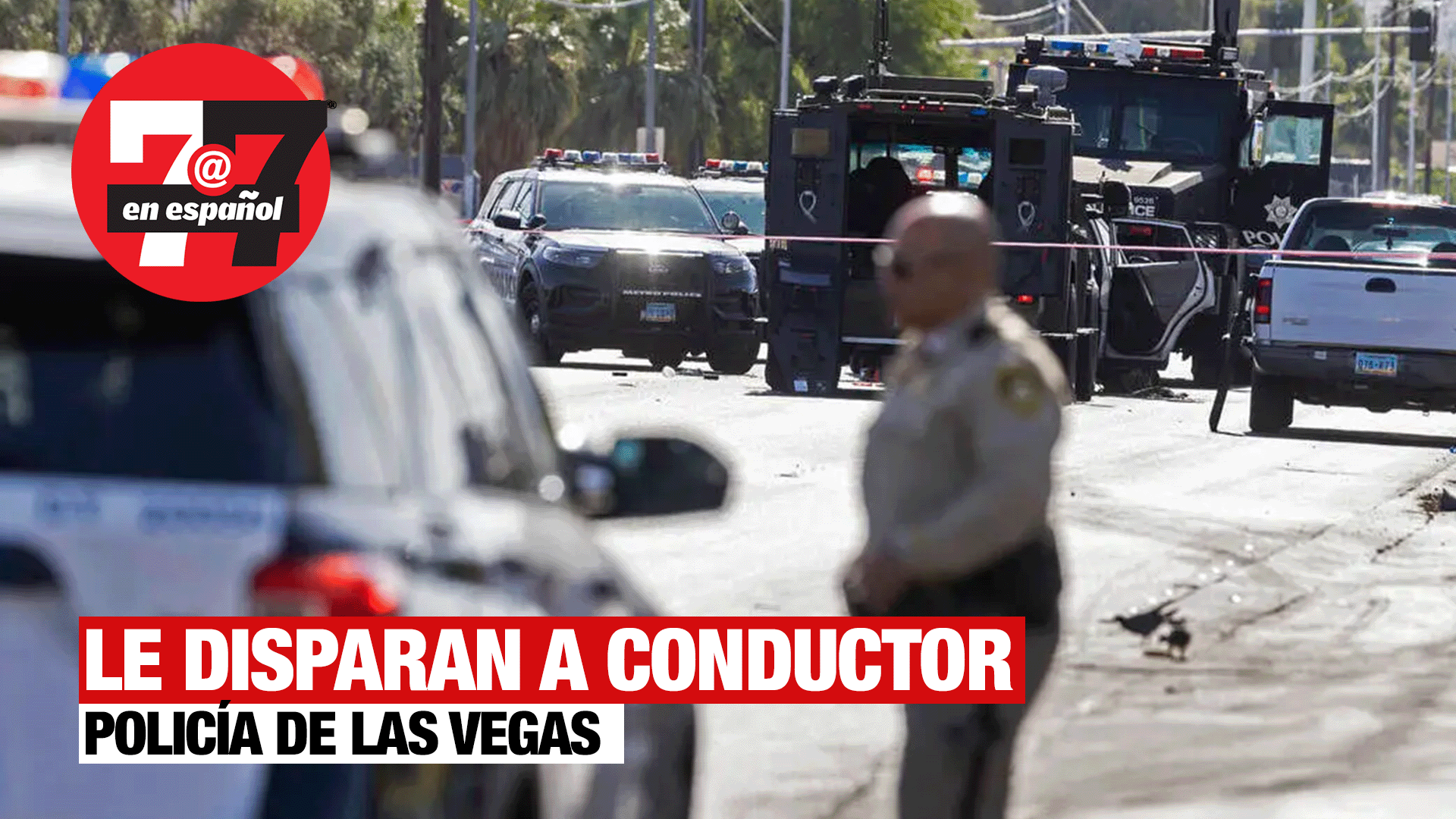 Noticias de Las Vegas | Policía metropolitana dispara a conductor tras persecución