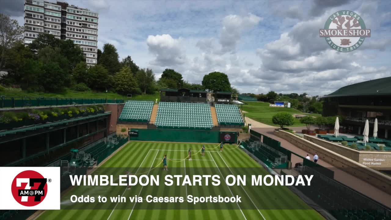 Wimbledon odds via Caesars Sportsbook