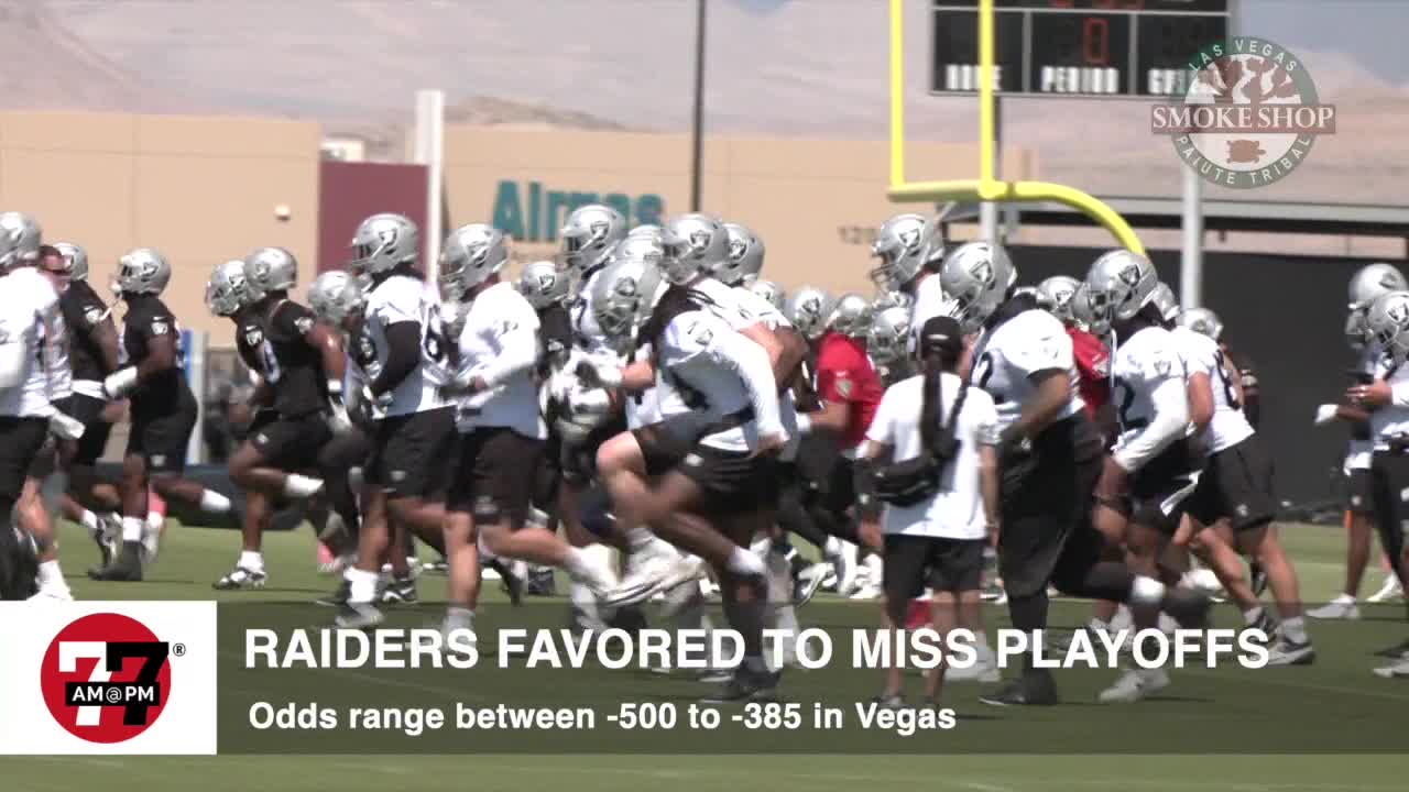 Raiders favored to miss playoffs