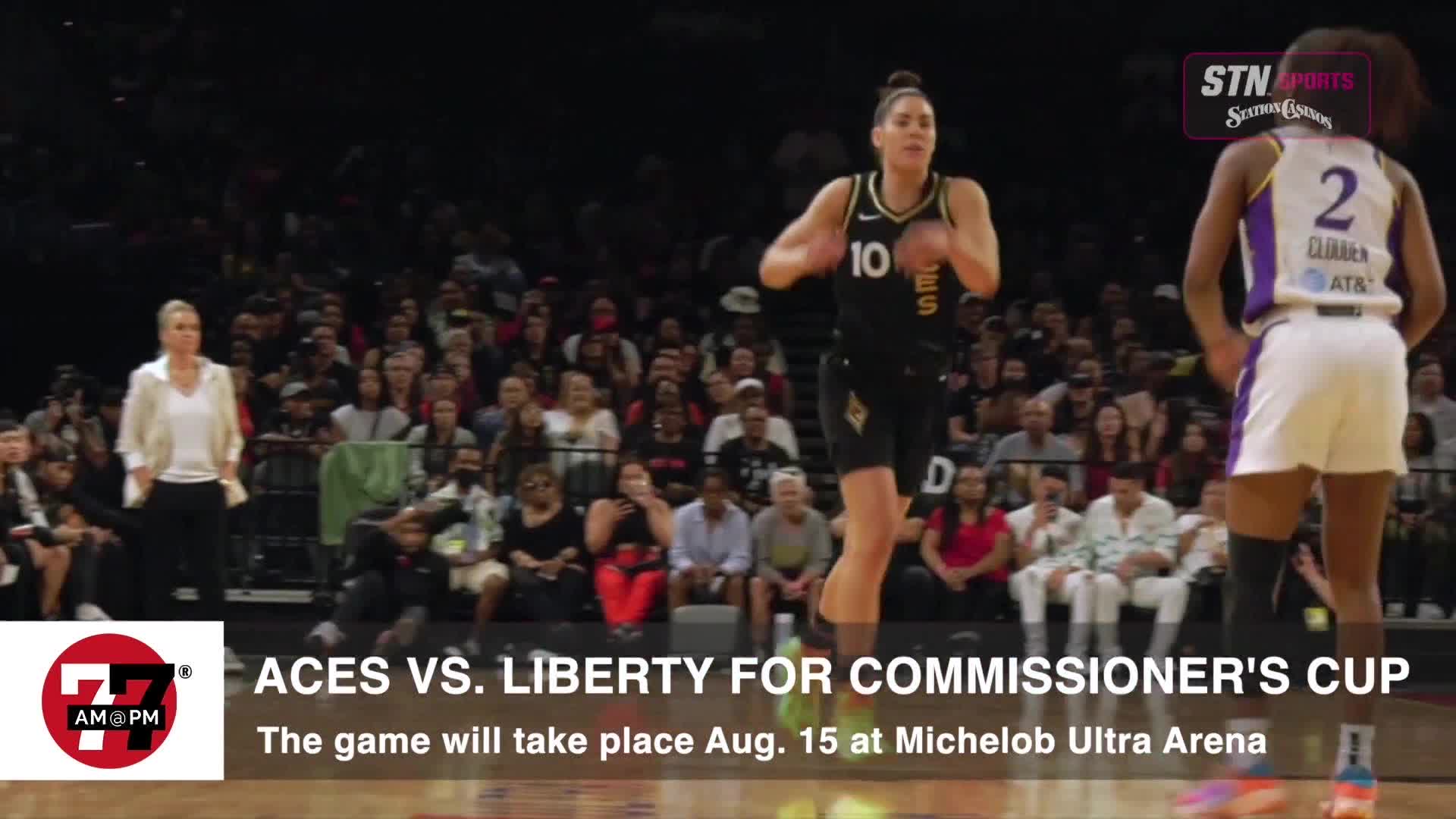 Aces face off against Liberty for Commisioner’s Cup