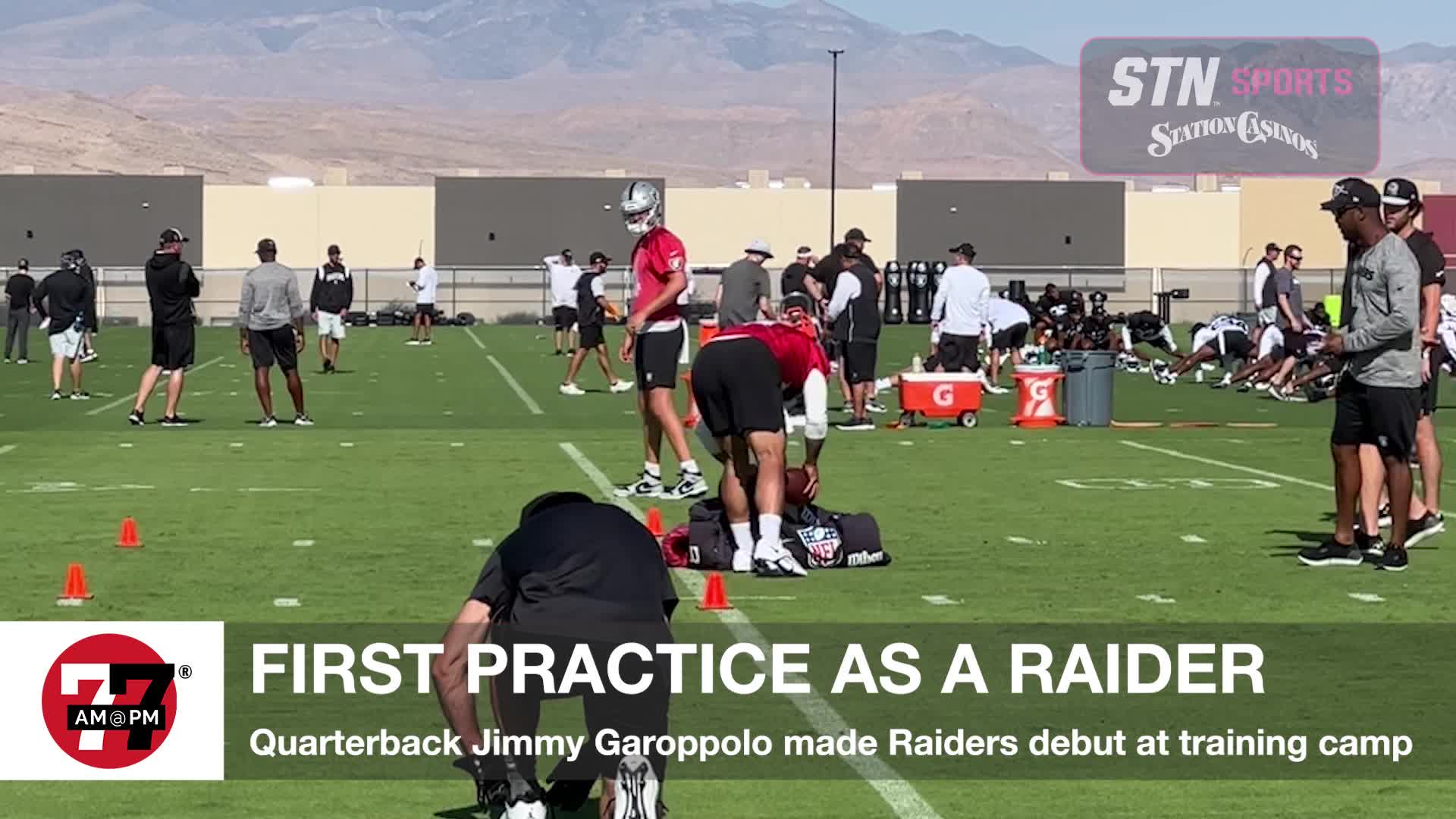 Jimmy Garappolo debuts with Raiders