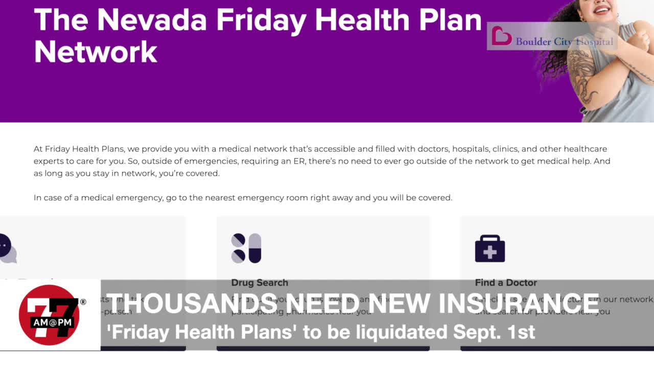 Many Nevadans will need to find new health insurance