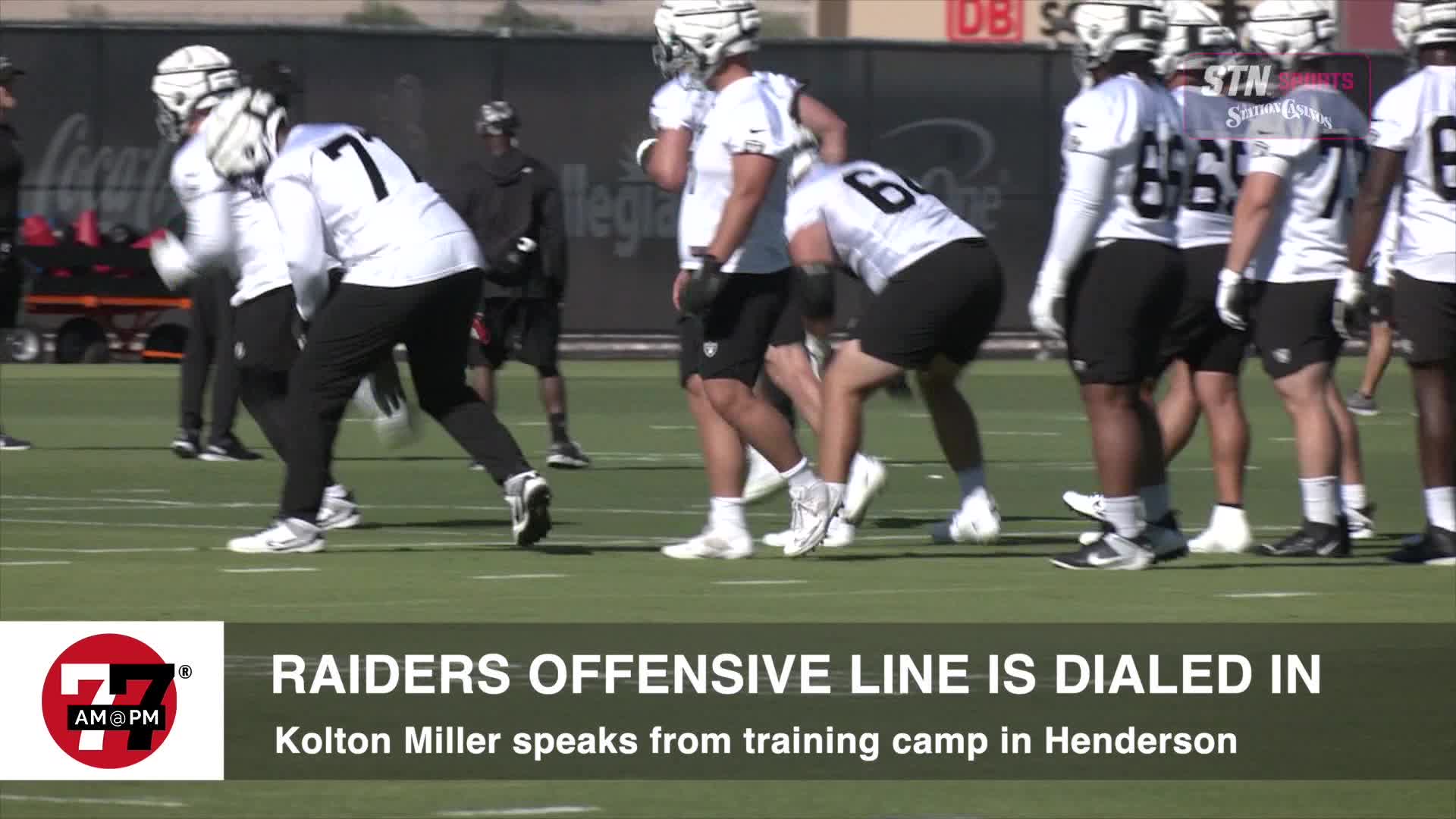 Raiders Offensive line is dialed in