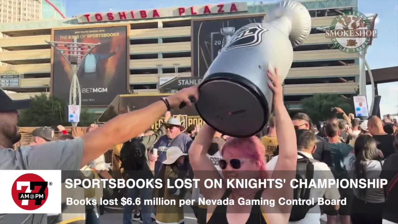 Sportsbooks lost on Knights’ championship