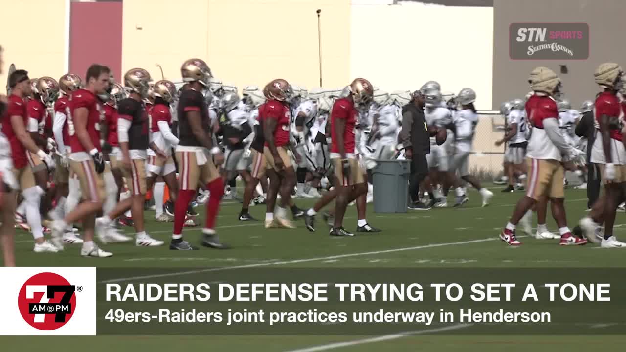 Raiders defense trying to set a tone