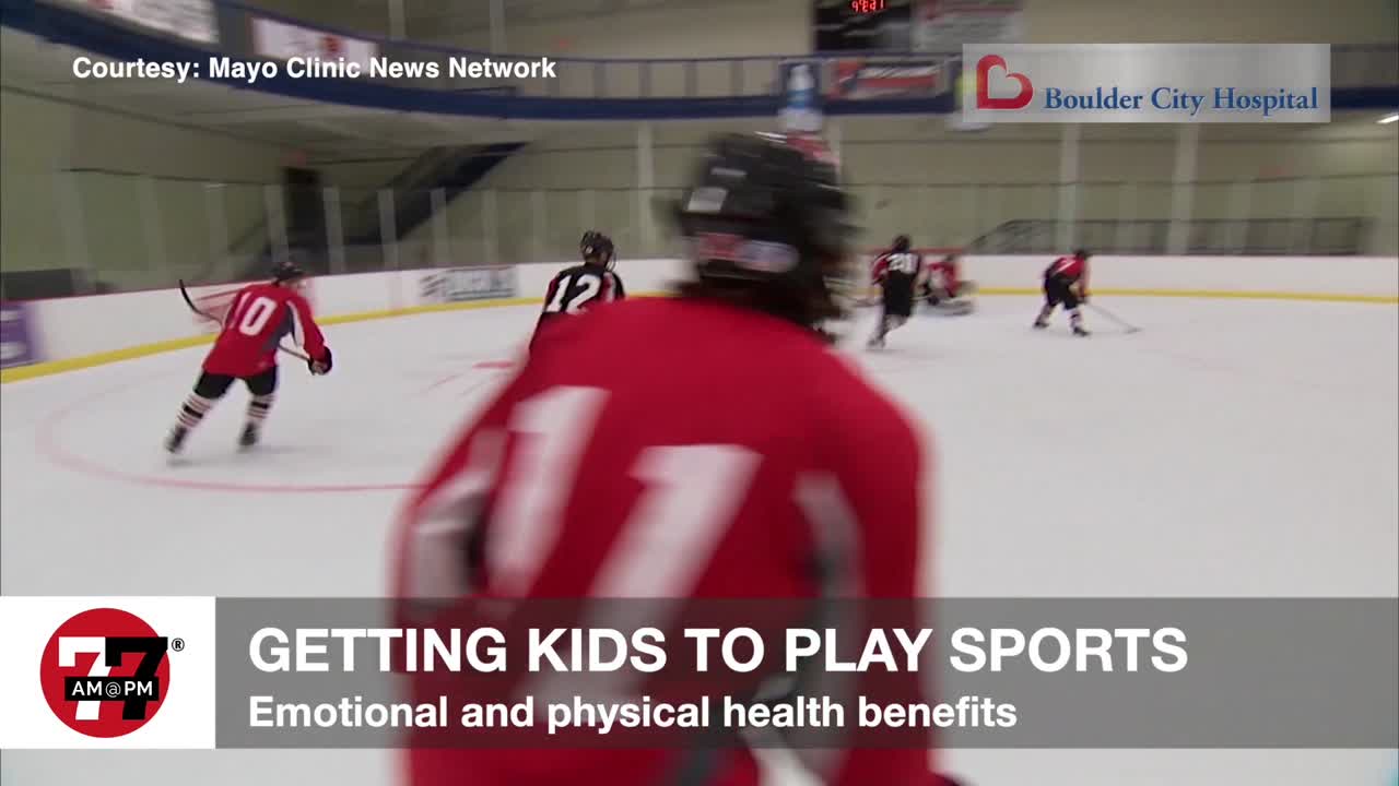 Health benefits for kids in sports