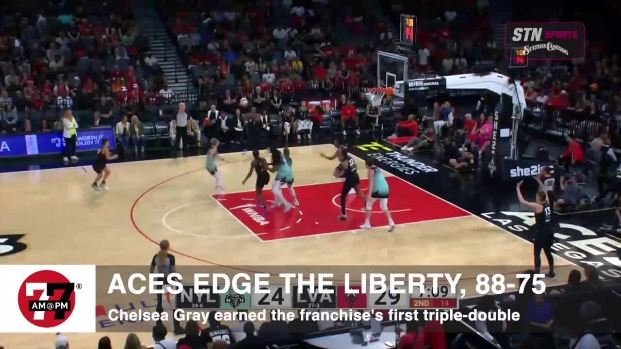 Aces edge the Liberty, 88-75