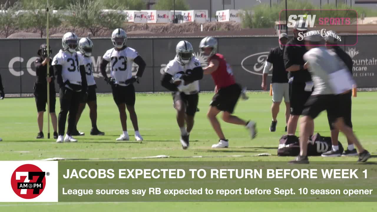 Josh Jacobs expected to return for week 1