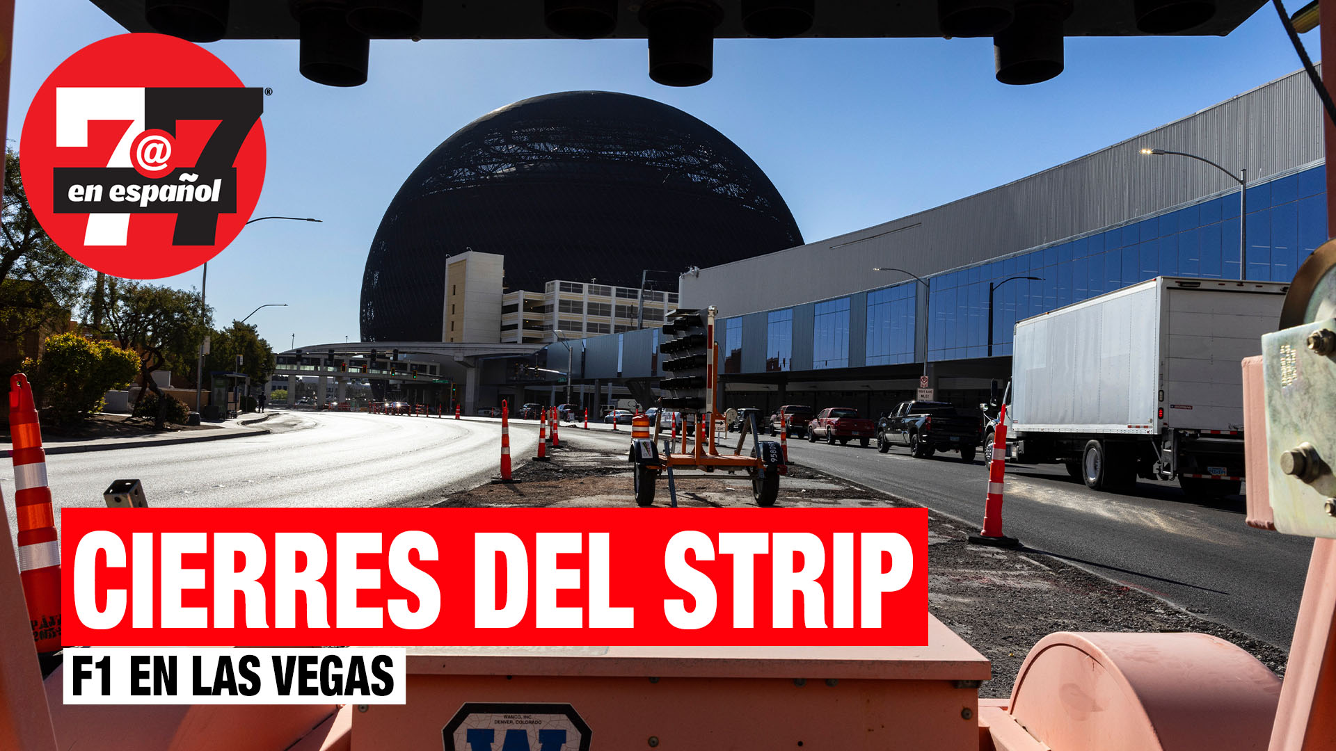 Noticias de Las Vegas | Anuncian cierres de calles en el Strip durante la F1
