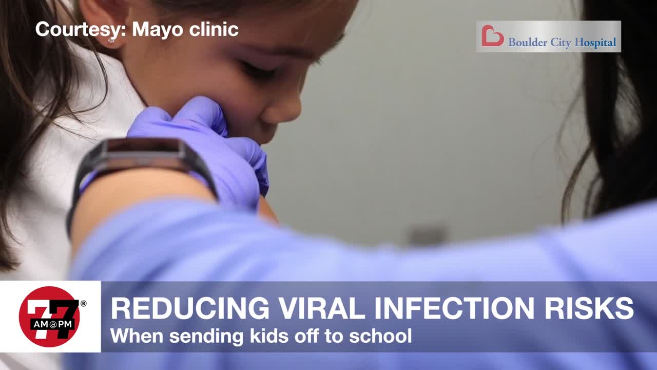Reducing viral infection risks for kids in school
