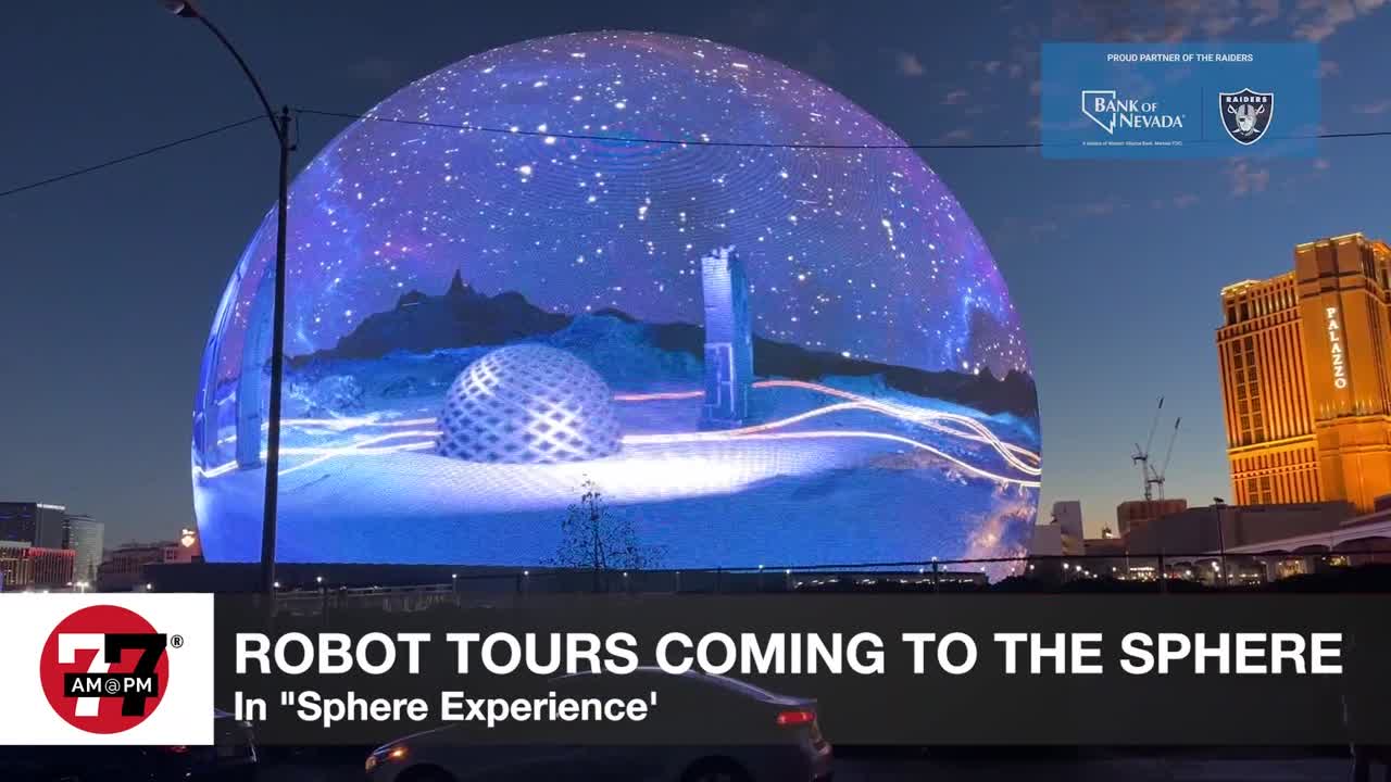 Robot tours coming to the Sphere