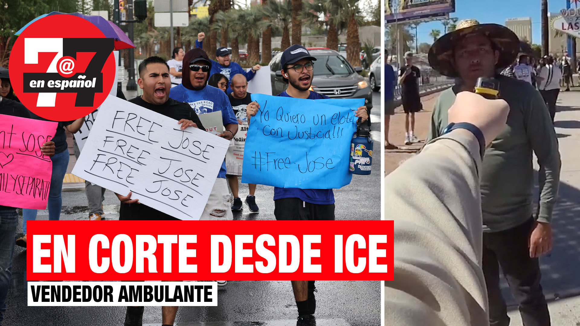 Noticias de Las Vegas | Vendedor ambulante en corte desde ICE tras incidente con policía