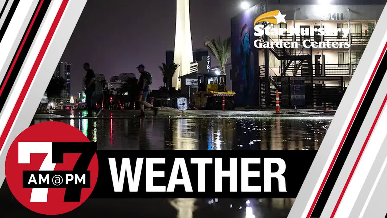 Monsoon storm hits Las Vegas, causes flooding