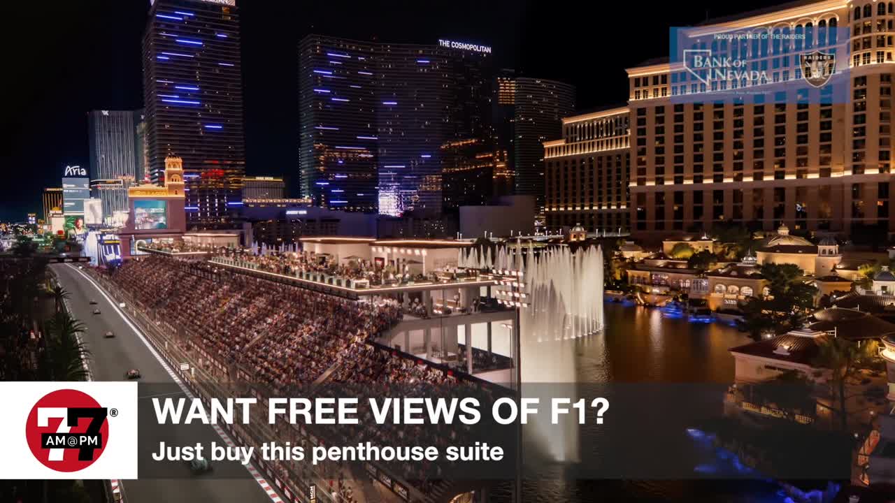Want free views of F1? Just buy this penthouse suite