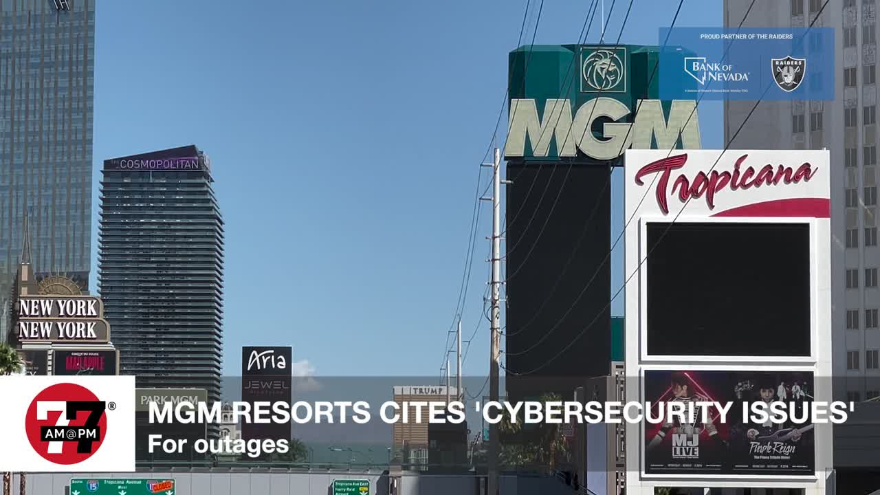 MGM Resorts has technology outages