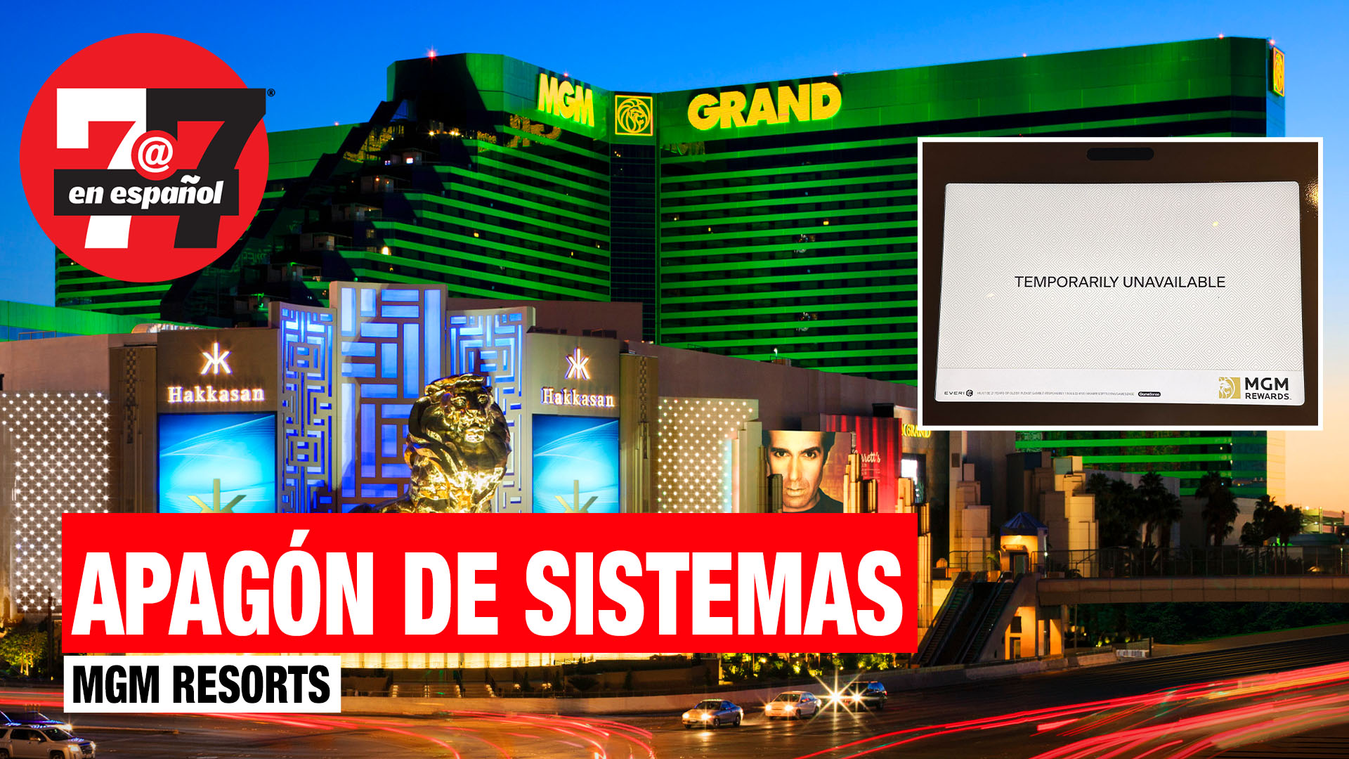 Noticias de Las Vegas | Problemas de ciberseguridad en MGM Resorts