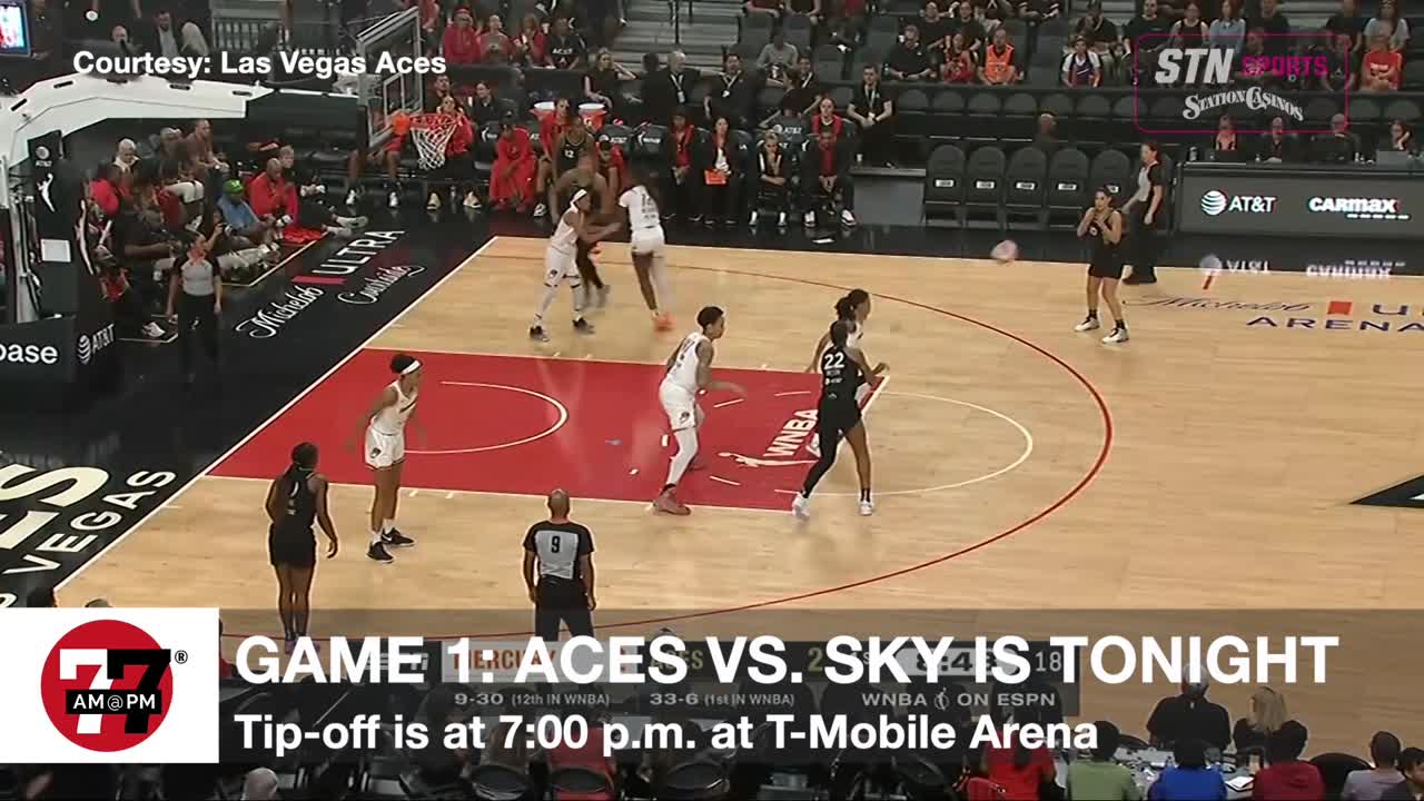 Aces take on the Sky in WNBA playoffs