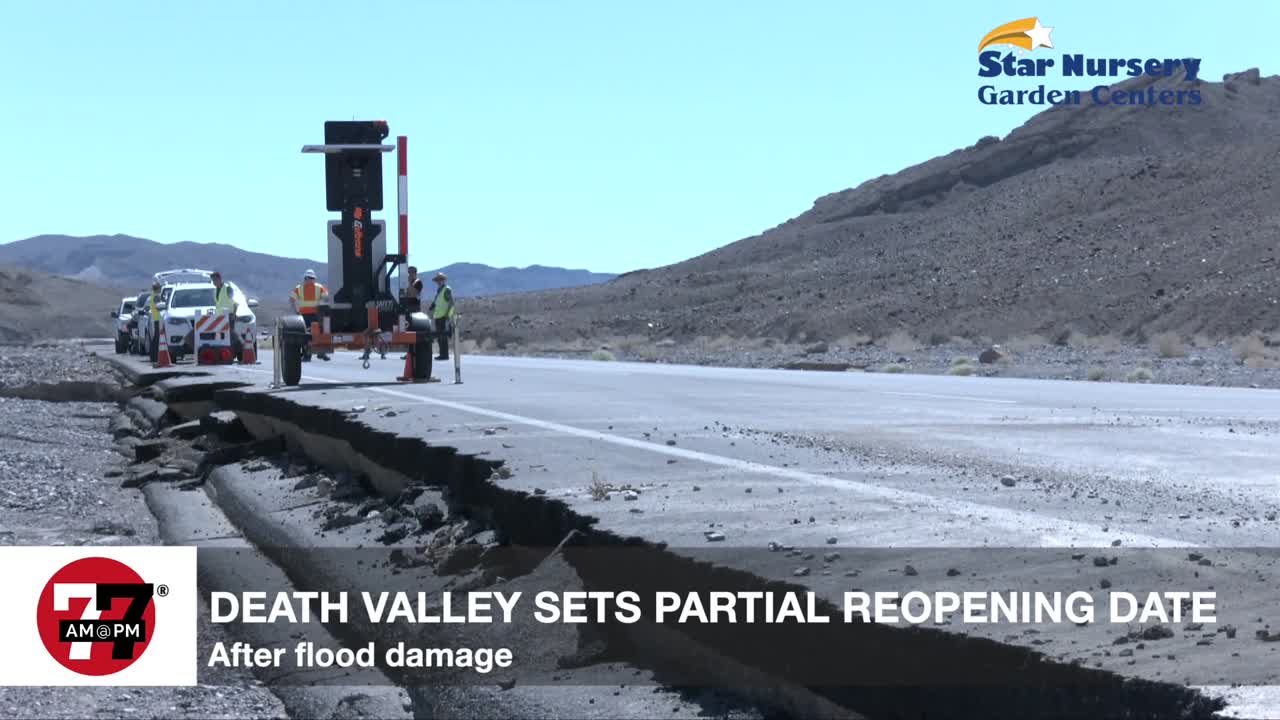 Death Valley road updates