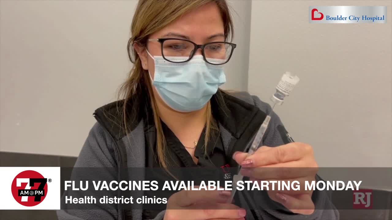 Flu vaccines available starting Monday