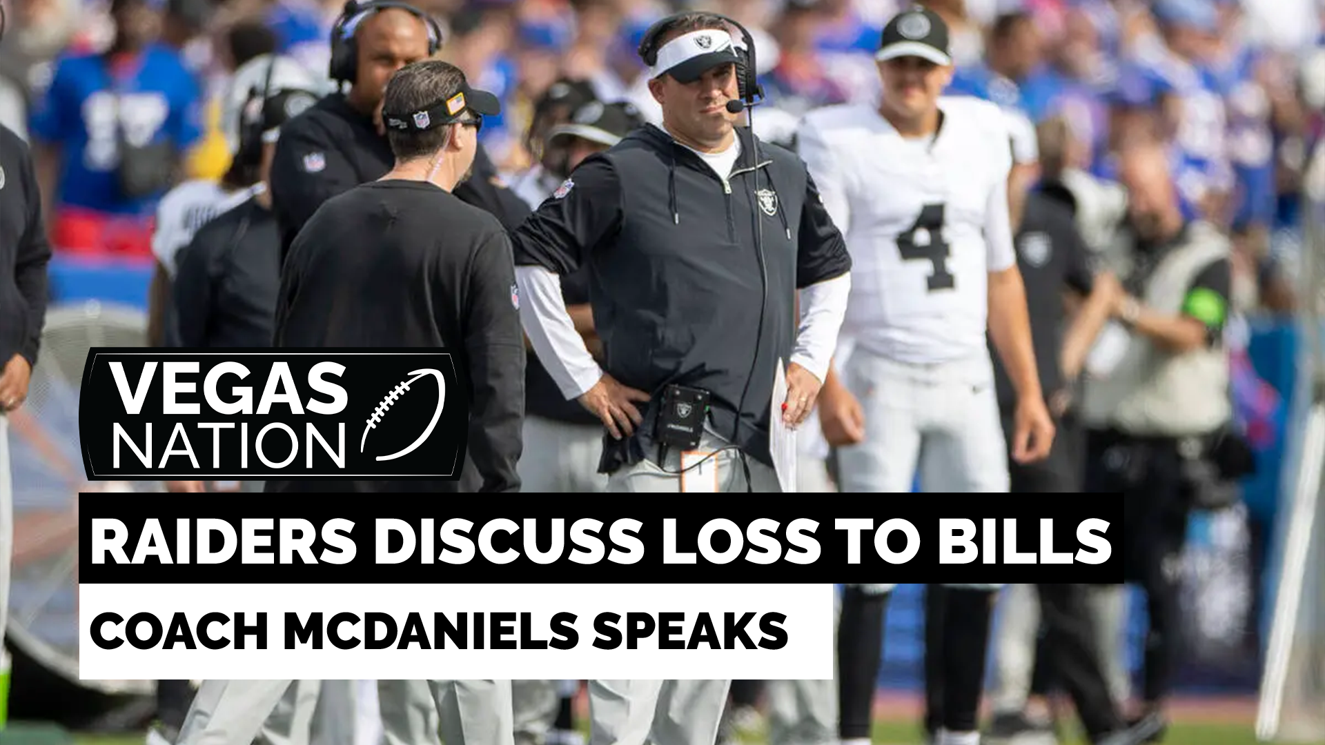 Raiders coach discusses Bills loss