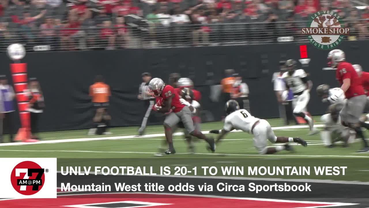 UNLV's odds to win the Mountain West