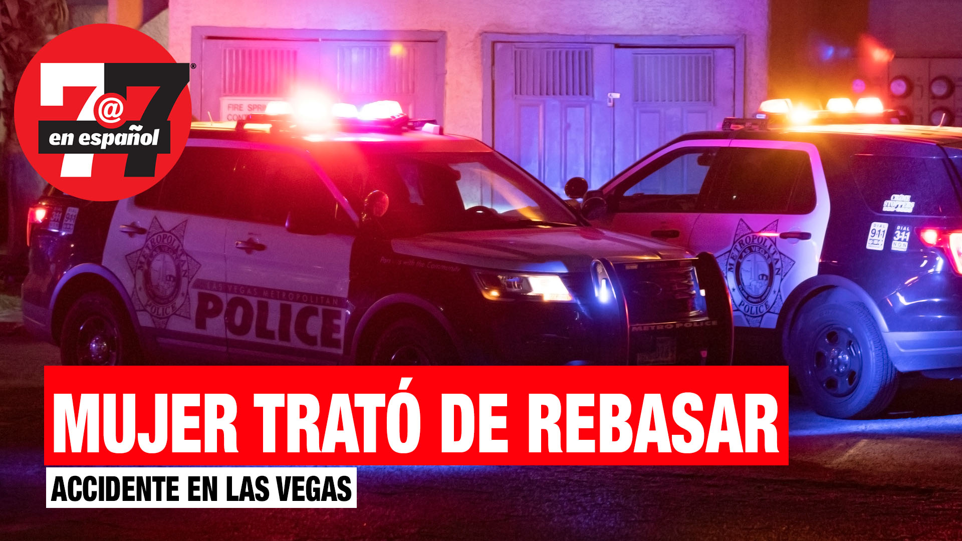 Noticias de Las Vegas | Trató de rebasar vehículo y dos personas terminan muriendo