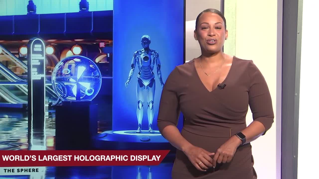 World’s largest holographic display inside the Sphere