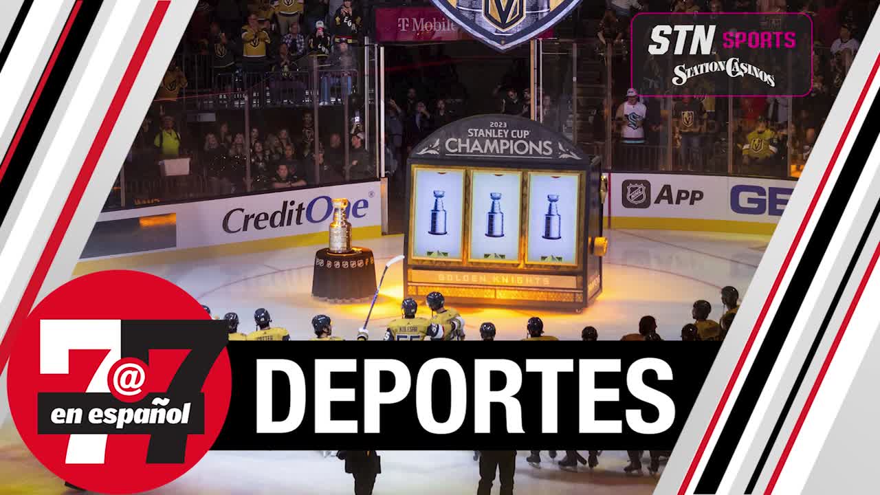 Golden Knights comienzan nueva temporada en Las Vegas