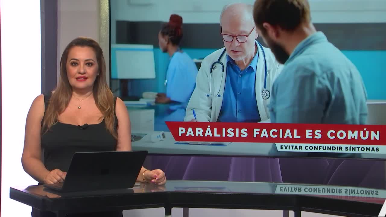 Parálisis facial es muy común a cualquier edad