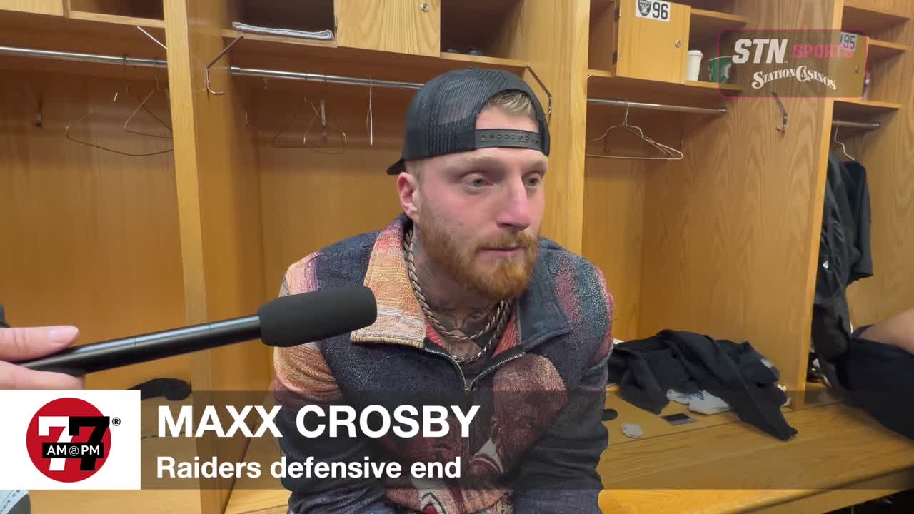 Raiders Maxx Crosby speaks about loss to bears