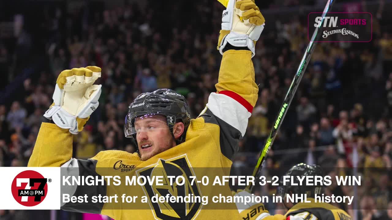 Golden Knights off to a 7-0 start