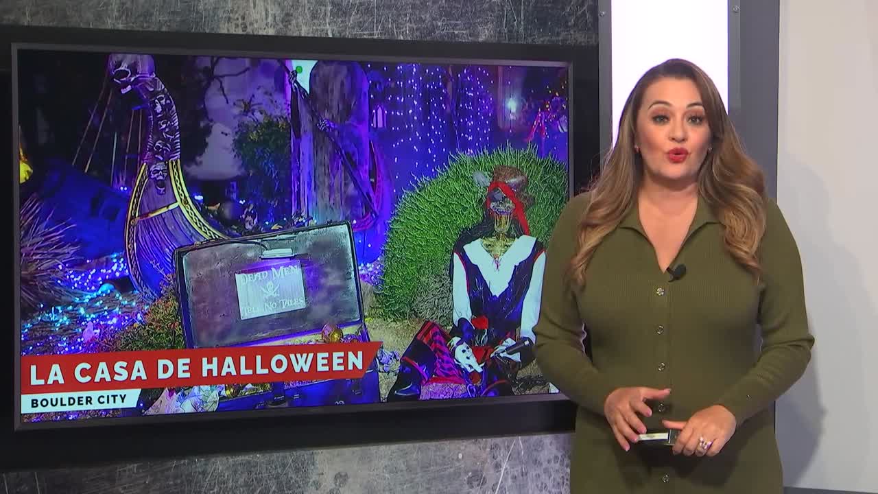 Exhibición de Halloween en Las Vegas