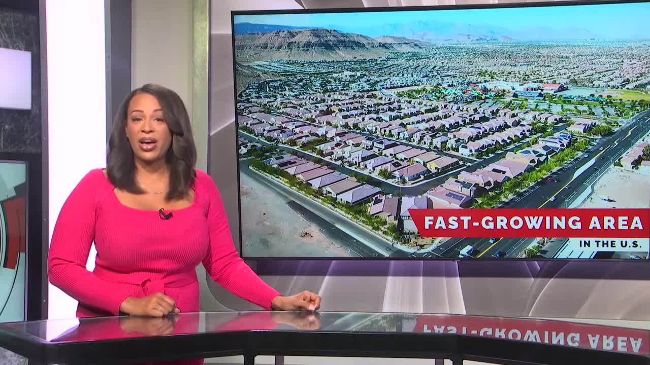 The fastest growing part of the Las Vegas valley