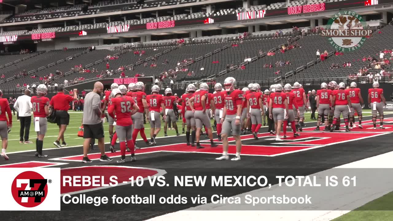 Rebels -10 vs. New Mexico college football