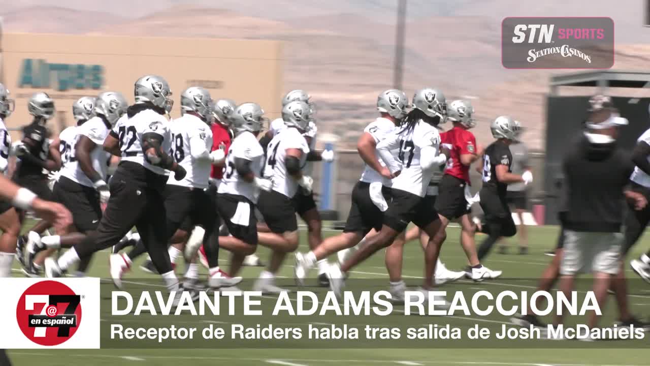 Davante Adams reacciona tras salida de Josh McDaniels de Raiders