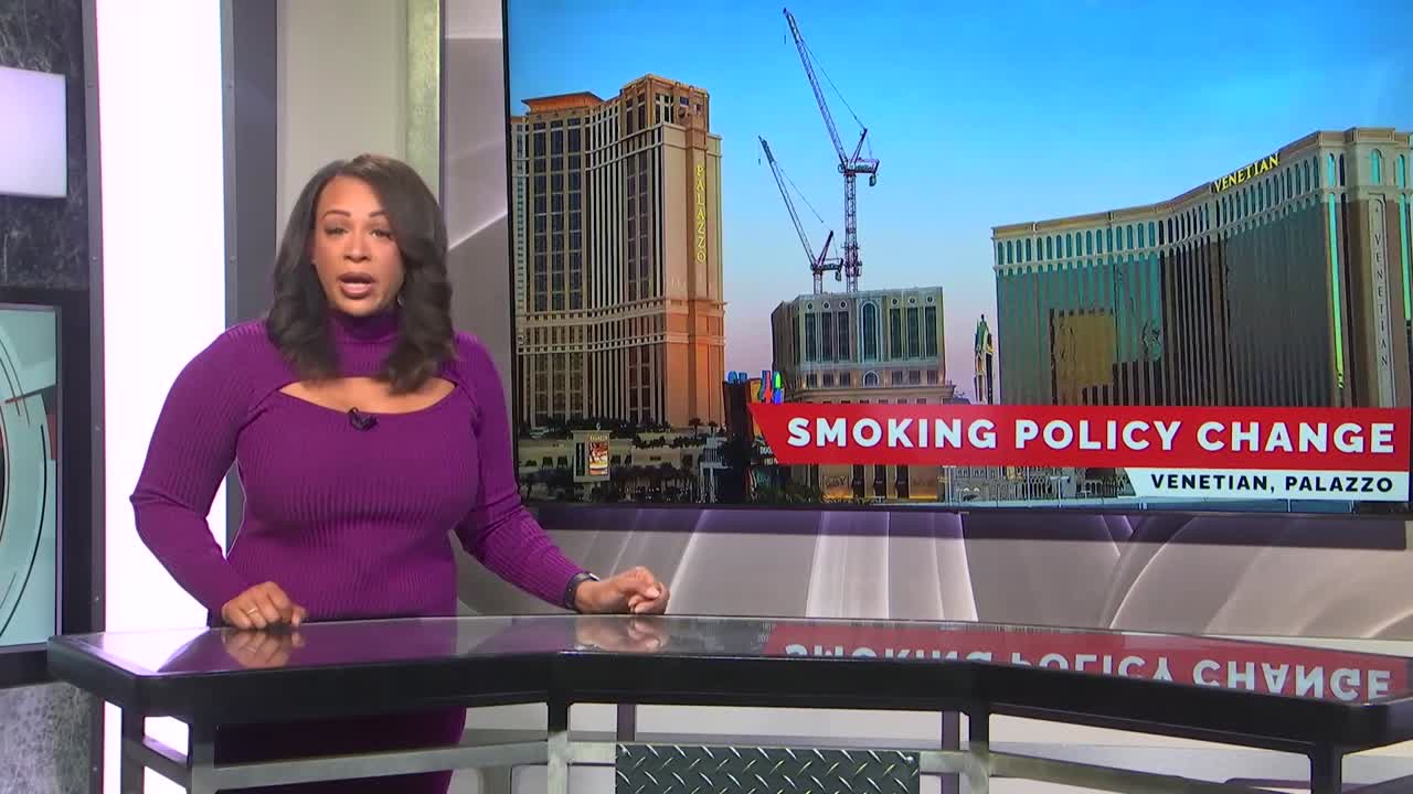 Smoking policy updated at Venetian, Palazzo